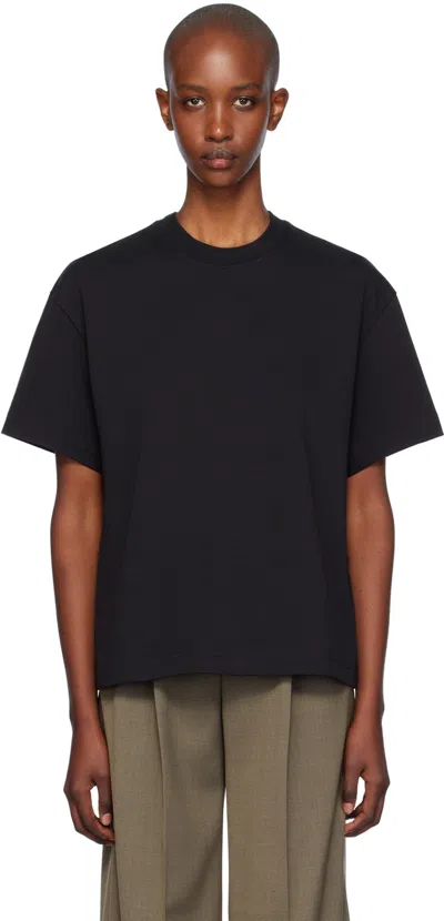 Filippa K Black Oversized T-shirt In 1433 Black