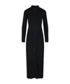 Filippa K Black Slim Maxi Dress In Black