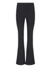 Filippa K Black Technical Fabric With Medium Rise In Black