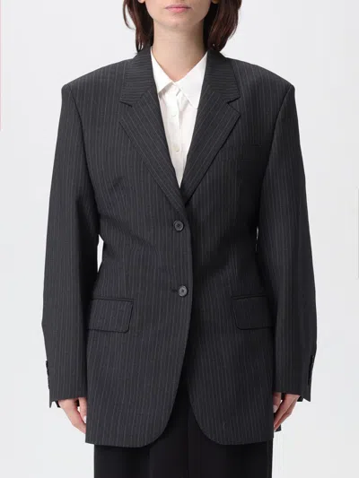 Filippa K Blazer  Woman Color Grey In Black
