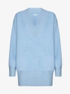 Filippa K Boucle Sweater In Light Blue