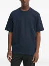 Filippa K Boxy-fit Cotton T-shirt In Blue