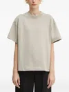 Filippa K Boxy-fit Cotton T-shirt In Neutral