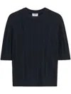 Filippa K Gestricktes T-shirt Mit Flechtmuster