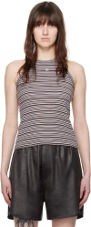 Filippa K Striped Fine Rib Tank In Multi