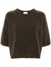 Filippa K Brushed Wool Blend Sweater In Coffee Color In Brown