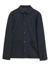 Filippa K Button-fastening Patch-pocket Shirt Jacket In Gray
