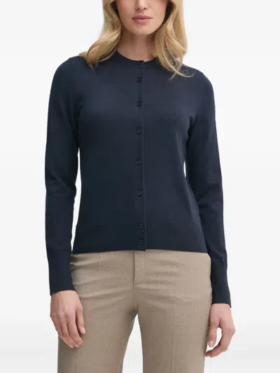 FILIPPA K BUTTON-FRONT WOOL CARDIGAN