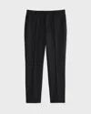 Filippa K Byxa Emma Cropped Wool Svart
