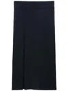 Filippa K Cable Knit Asymmetrical Skirt