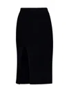 Filippa K Cable Knit Asymmetrical Skirt