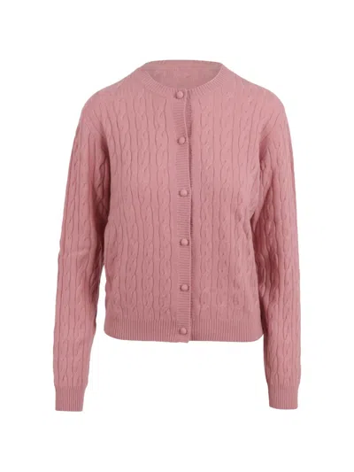 Filippa K Cailin Cable-knit Cardigan In Multi