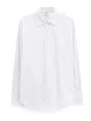 Filippa K Classic Stripe Shirt In White