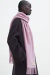 Filippa K Cashmere Blend Scarf In Pink