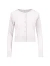 Filippa K Ribbed Crewneck Knitwear Long Sleeves In White