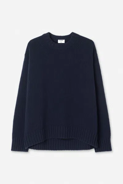 Filippa K Cashmere Crewneck Sweater In Navy
