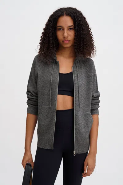 Filippa K Cashmere Hoodie In Gray