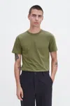 Filippa K Classic Cotton Tee In Green
