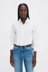 Filippa K Classic Poplin Shirt In White