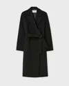 Filippa K Coat Charlotte Wool Belted In Black