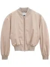 Filippa K Cotton Blouson Jacket In Neutrals