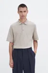 Filippa K Cotton Jersey Polo Shirt