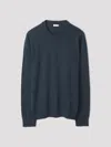 Filippa K Cotton Merino Sweater In Blue