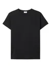 Filippa K Crew-neck Short-sleeve T-shirt In Black