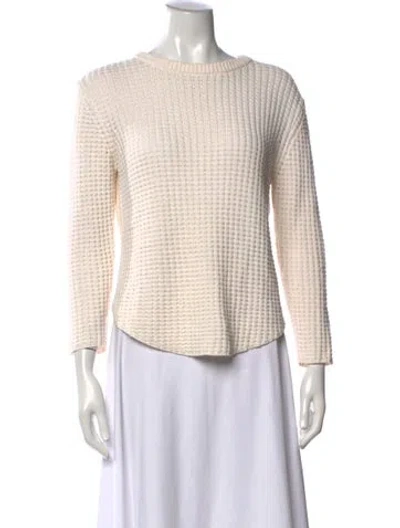 Pre-owned Filippa K Crew Neck Sweater In Neutral