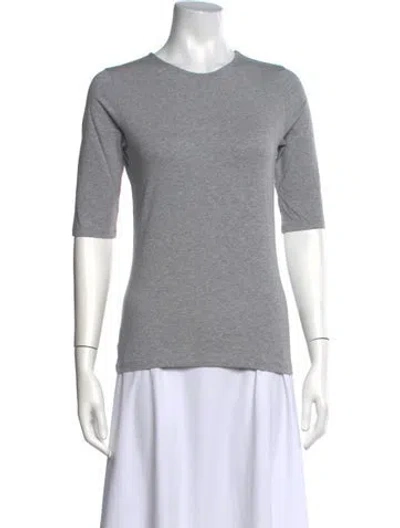 Pre-owned Filippa K Crew Neck Three-quarter Sleeve T-shirt W/ Tags In White