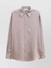Filippa K Crinkled Long-sleeves Shirt Oversized Collar