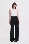 Filippa K Darcey Cool Wool Trouser In Black