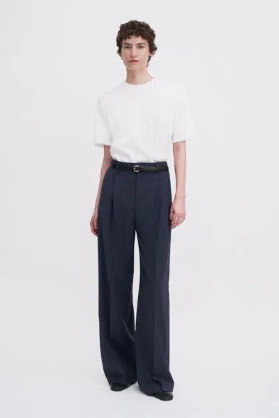 Filippa K Darcey Cool Wool Trouser In Blue