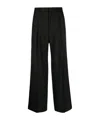 Filippa K Darcey Wool Trousers In Black