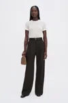 Filippa K Darcey Wool Trousers In Brown