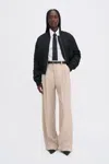 Filippa K Darcey Wool Trousers In Neutral