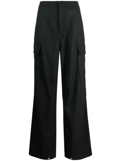 FILIPPA K DARK GREY FLANNEL CARGO PANTS