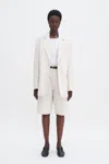Filippa K Davina Cotton Linen Blazer In White