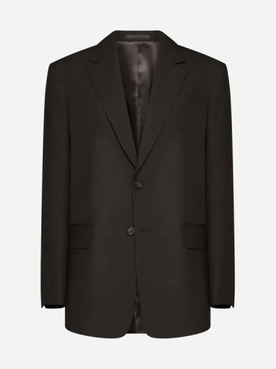 Filippa K Davina Oversize Blazer In Brown