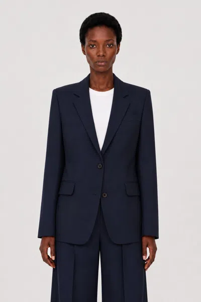 Filippa K Delilah Cool Wool Blazer In Blue