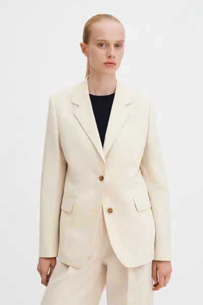 Filippa K Delilah Linen Blazer In White