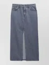 Filippa K Long Slit Denim Skirt