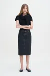 FILIPPA K DENIM MIDI SKIRT