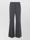 Filippa K Dionne Pleated Trousers Belt Loops Pockets In Gray