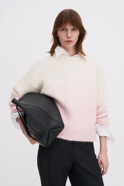 Filippa K Dip Dye Alpaca Sweater In Pink