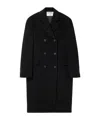 Filippa K Double Breasted Coat In Black