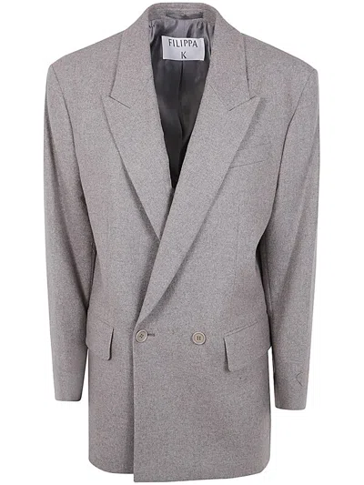 FILIPPA K FILIPPA K DOUBLE BREASTED FLANNEL BLAZER CLOTHING