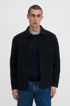 Filippa K Doublé Wool Work Jacket In Black
