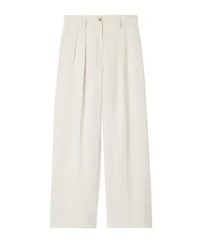 Filippa K Draped Casual Pants In White