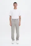 Filippa K Elastic Waist Tailored Trousers In Beige